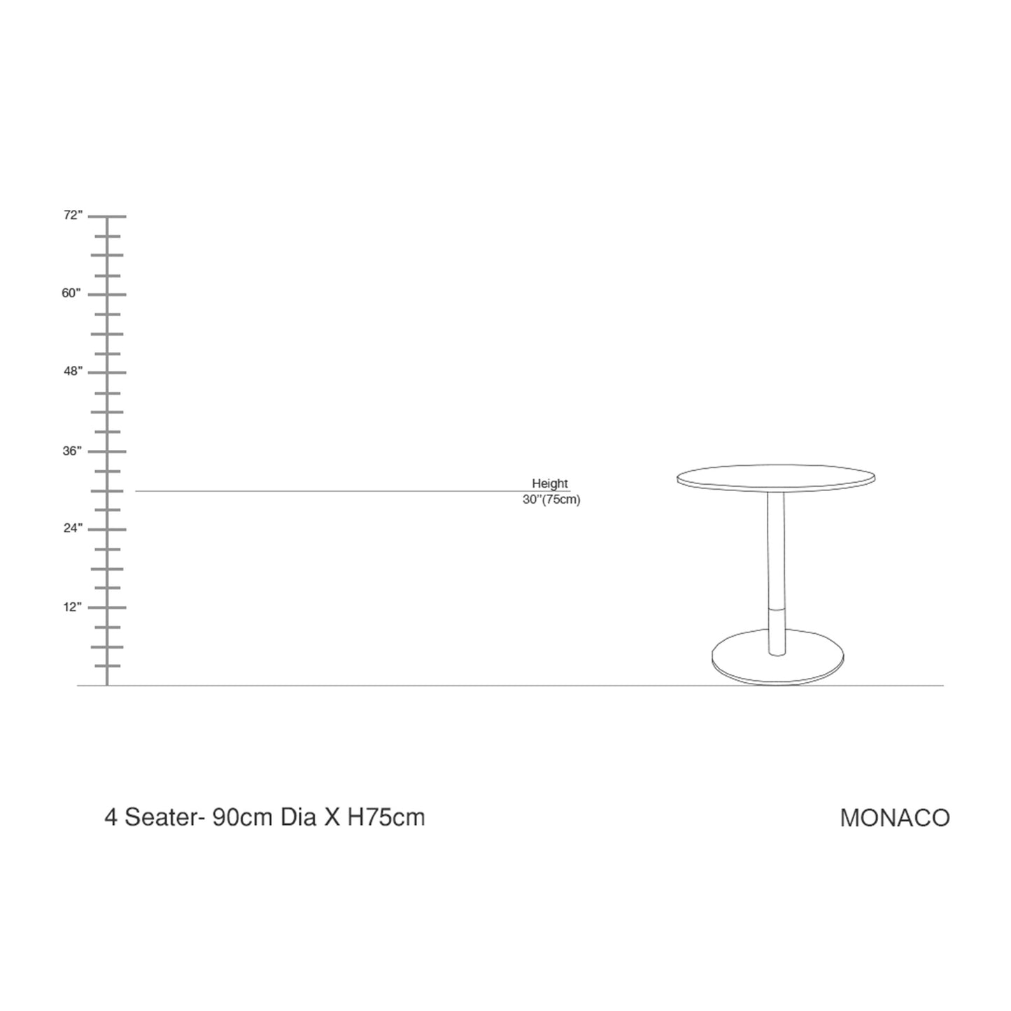 Monaco-Round Top