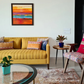 Alexis contemporary channel-tufted sofa by Bluedot Design - living room view for ariyona interiors