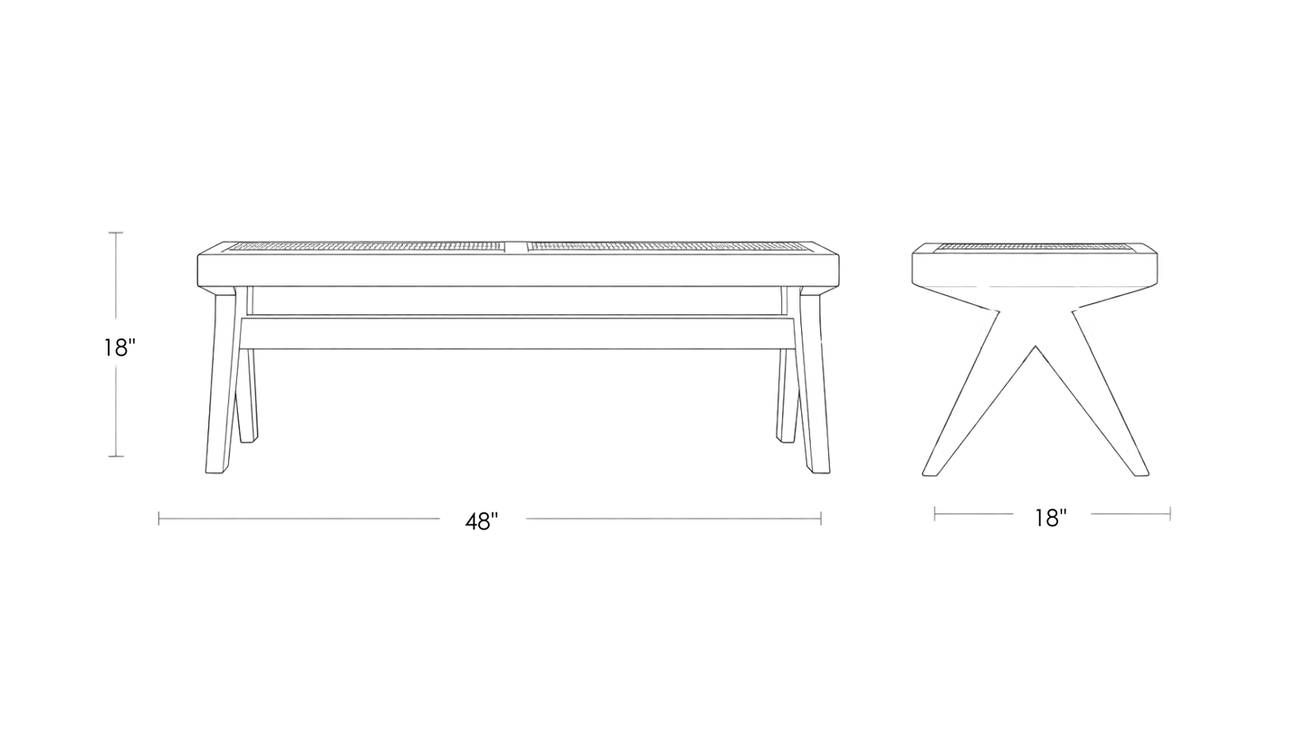 Craig Teakwood Bench