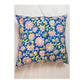 Daisy - Floral Blue & Pink