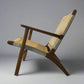Cassia rope weave teakwood lounge chair handcrafted in solid wood by Bluedot Design – side view