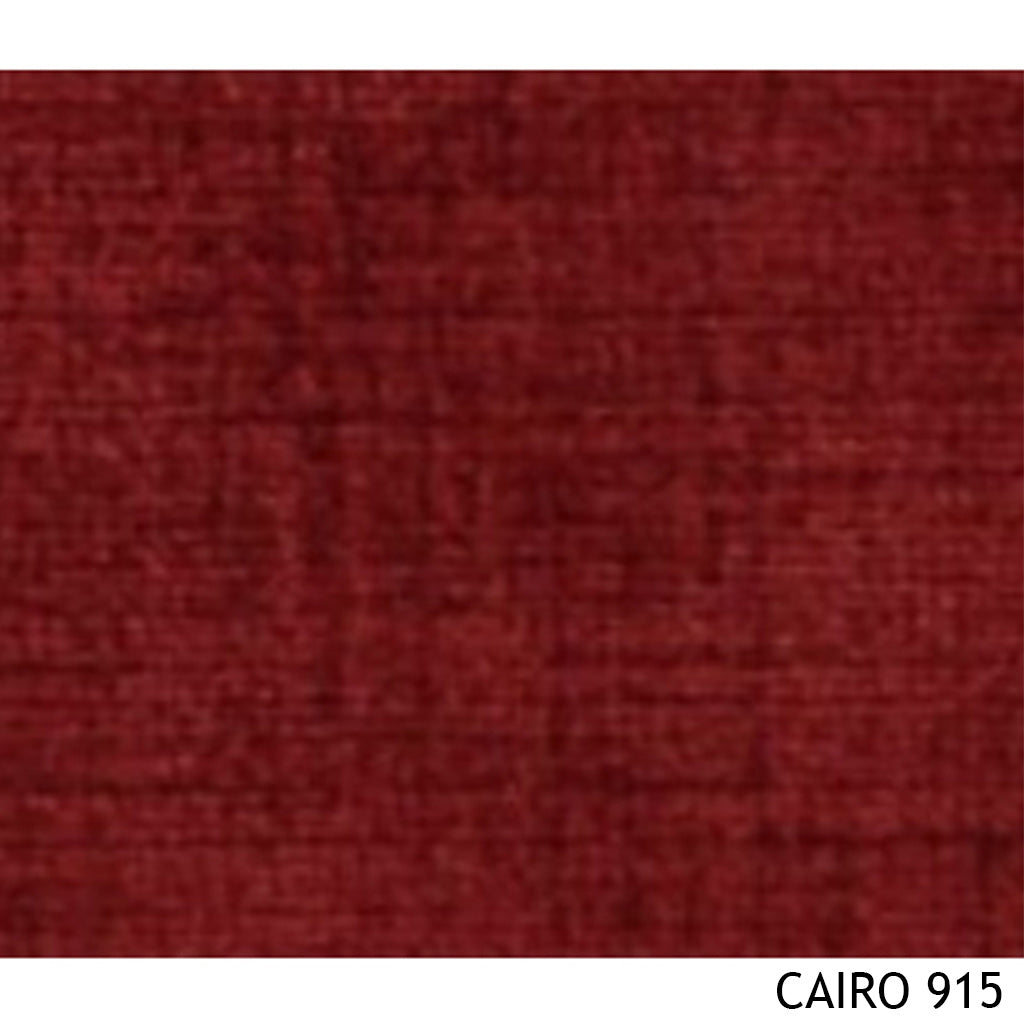 James teakwood lounge chair handcrafted by Bluedot Design – red fabric